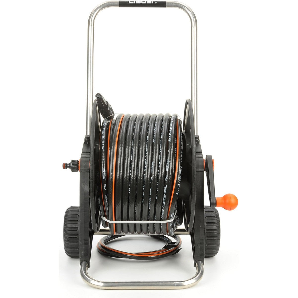 Avvolgitubo Manuale Porta Tubo Acqua per Innaffiare Giardino Carrello