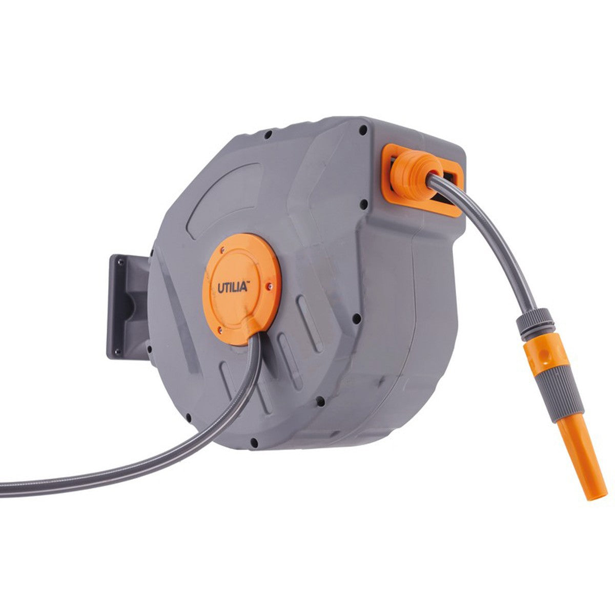 Avvolgitubo per Irrigazione con Tubo 20 m Riavvolgimento Automatico