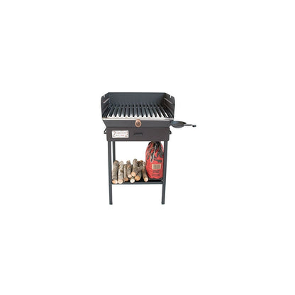 Barbecue a Carbonella Griglia Acciaio Inox BBQ carbone da Acciaio Giardino