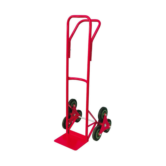 Carrello per Scale 6 Ruote 150 kg Sali Porta Sacchi Pacchi Bravetta Portatutto