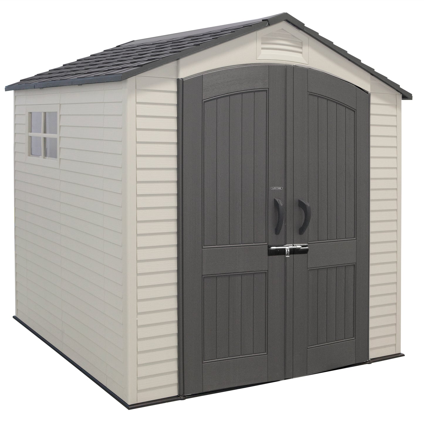 Casetta Box 2x2 Portattrezzi da Giardino in Resina Armadio PVC Esterno Capanno