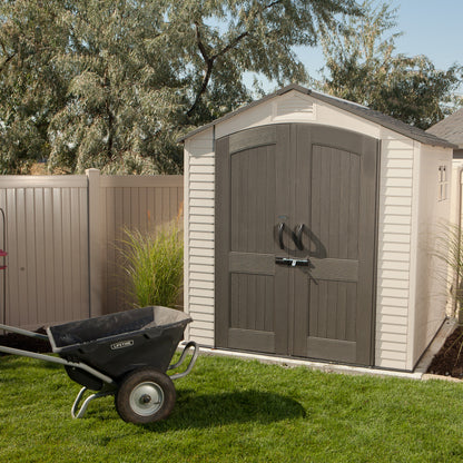 Casetta Box 2x2 Portattrezzi da Giardino in Resina Armadio PVC Esterno Capanno