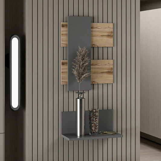 Composizione di Mensole a Muro da Ingresso Elegante Ripiano Scaffale