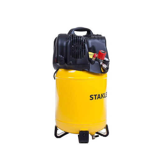 Compressore Aria Stanley 24 Lt Litri Verticale Compatto Elettrico Ruote Valvola