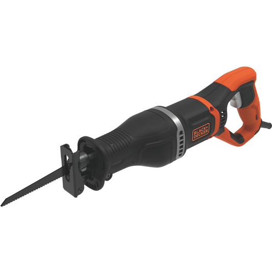 Black+Decker Sega a gattuccio BES301-QS 750W per legno e metallo