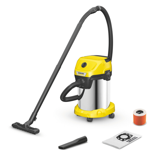 Bidone Aspiratutto Karcher WD 3 S V-19/4/20 Inox 1000W 19L