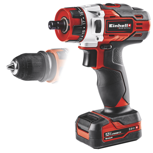 Trapano Avvitatore a Batteria TE-CD 12/1 X-Li 12V 2.0Ah Expert