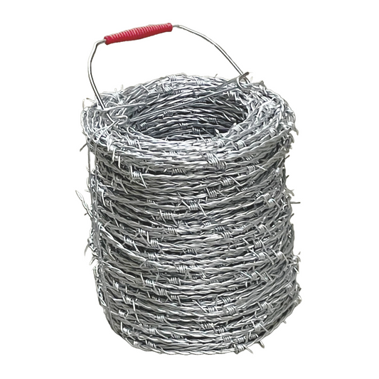 Filo spinato zincato 200 m Ø 1,7 mm per recinzioni agricole