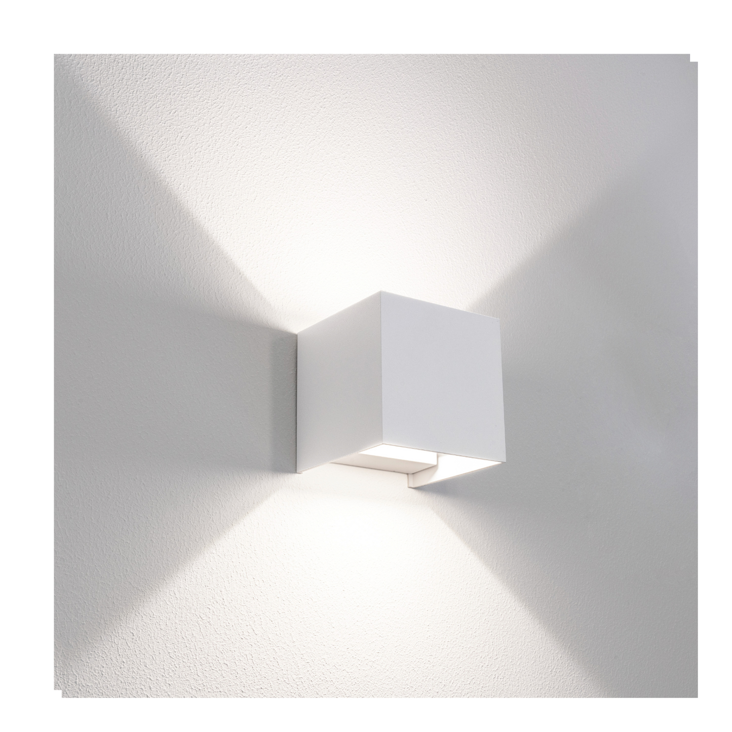 Applique bidirezionale LED 10W, 800 lm, regolabile, colore bianco