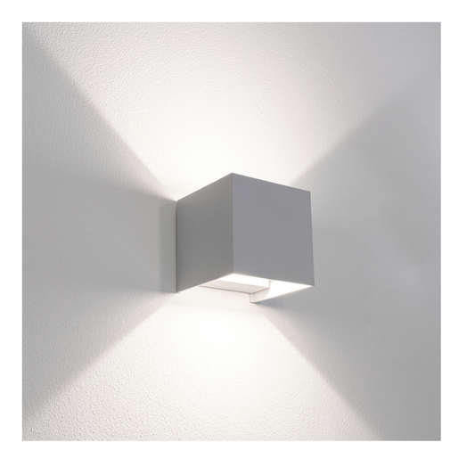 Applique LED Century Up&Down+ 10W IP65 luce 3.000K-6.500K Grigio
