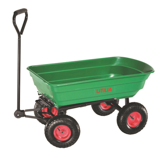 Utilia Carrello Ribaltabile da Giardino 75L 250kg