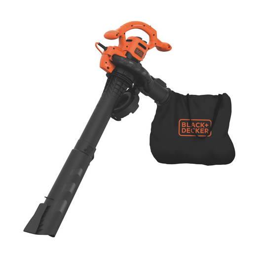Black+Decker Aspiratore Soffiatore Trituratore BEBLV260-QS 2600W