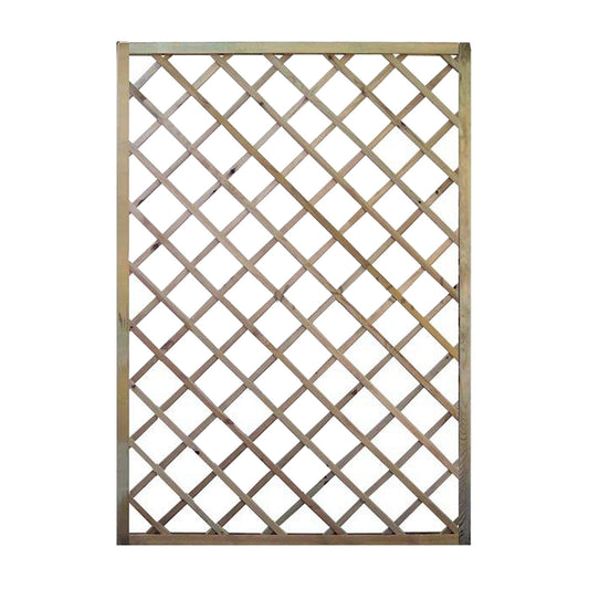 Grigliato Pannello 120x180 cm Steccato in Legno da Terrazzo Giardino Divisorio
