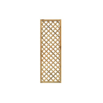 Grigliato Pannello 60x180 h cm Steccato in Legno da Terrazzo Giardino Rampicanti