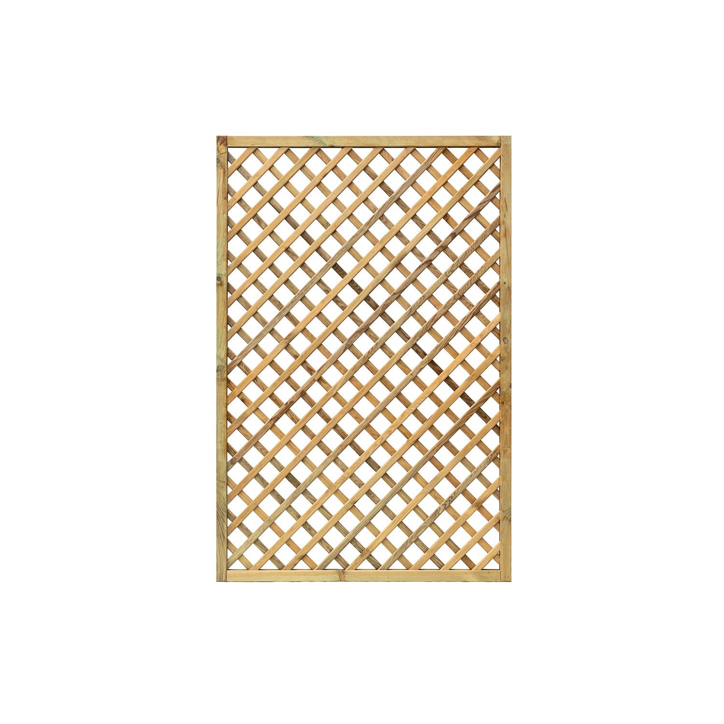 Steccato in Legno 120x180 Grigliato da Terrazzo Pannello Divisorio da Giardino