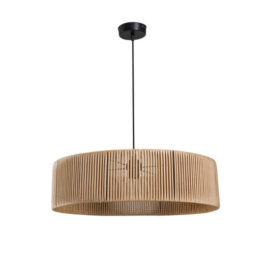 Lampada da Soffitto Roya Carta intrecciata effetto Bambù