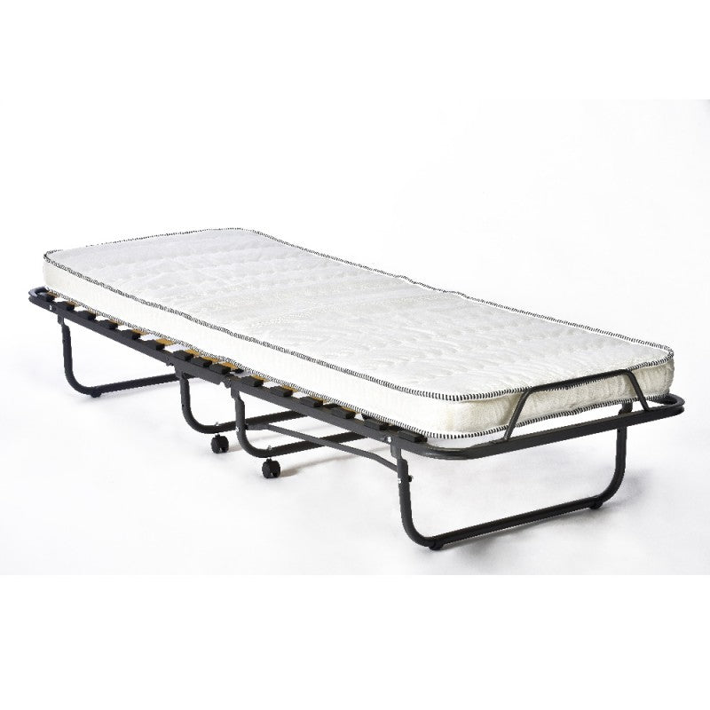 Brandina Pieghevole con Materasso 80x190 Doghe Letto Singolo Poliuterano