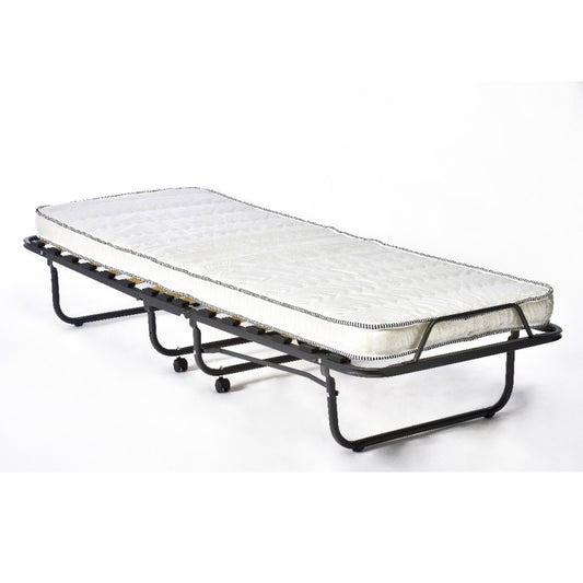 Brandina Pieghevole con Materasso 80x190 Doghe Letto Singolo Poliuterano