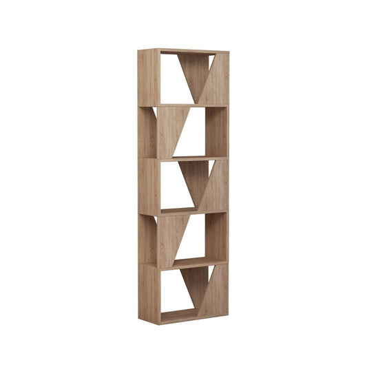 Libreria in Legno Rovere per Salotto Camera da Letto Design Moderno
