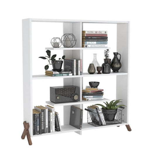 Libreria Bianca Design moderno per Salotto e Camera