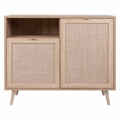 Credenza Madia 2 Ante effetto Vimini da interno Salone