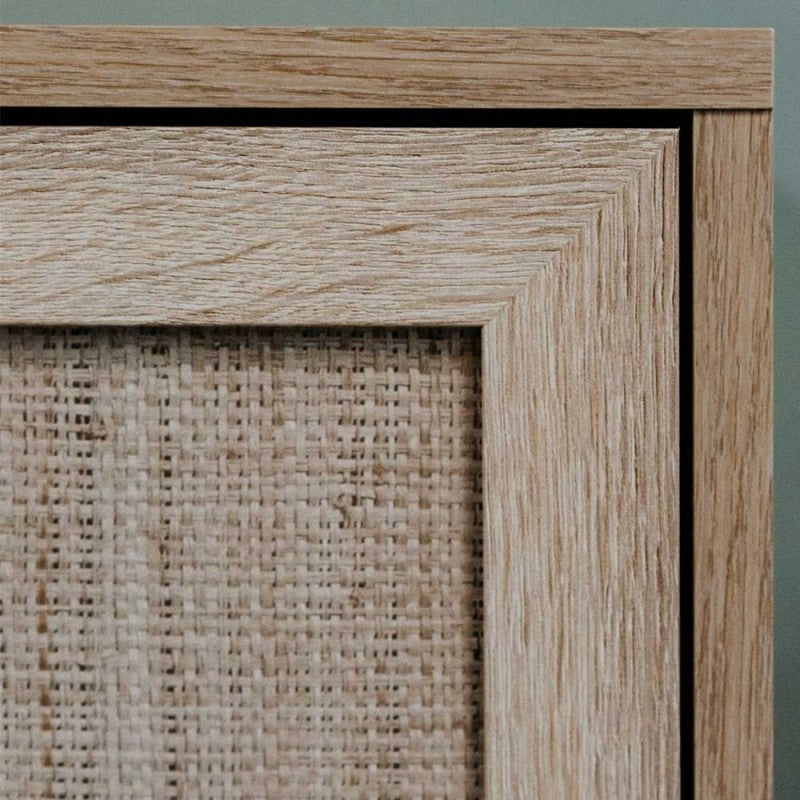 Credenza Madia 2 Ante effetto Vimini da interno Salone
