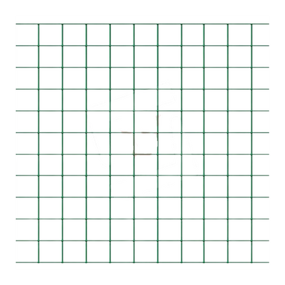 Rete Recinzione plastificata 150 h colore Verde 25 mt