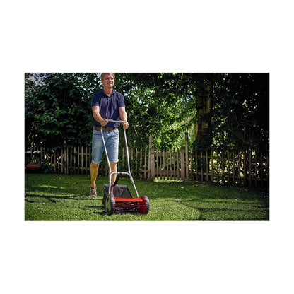 Tagliaerba a Spinta Giardinaggio Tosaerba senza Filo Manuale Leggero 30 cm