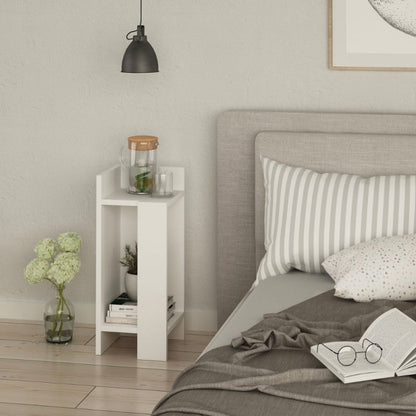 Comodino Bianco Design moderno Tavolino da interno