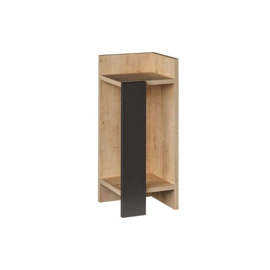 Comodino Tavolino Elos Design in Rovere 27x25x60 cm