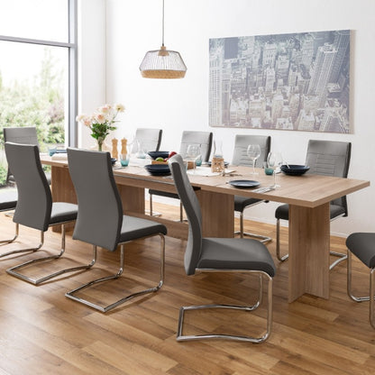 Tavolo Estensibile 160 310 x 90 Rovere Allungabile 3 Metri Salotto Salvaspazio