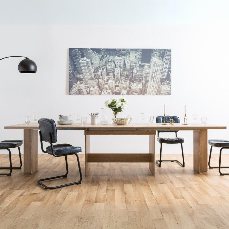 Tavolo Estensibile 160 310 x 90 Rovere Allungabile 3 Metri Salotto Salvaspazio