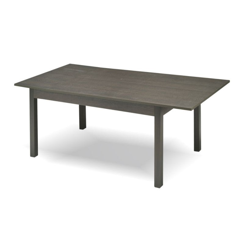 Tavolo Allungabile 120 160x80 Rovere Grafite Estensibile Rettangolare da Cucina