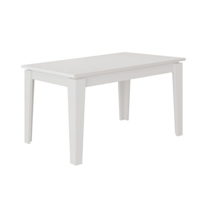 Tavolo da Pranzo Estensibile Allungabile 140/190 x 80 Bianco