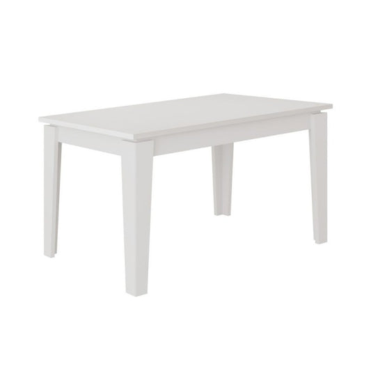 Tavolo da Pranzo Estensibile Allungabile 140/190 x 80 Bianco