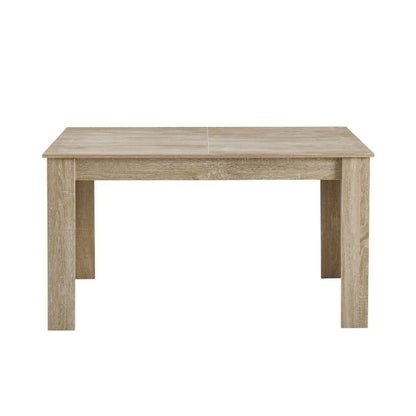 Tavolo da Pranzo Estensibile Allungabile 140x90x78 cm Rovere