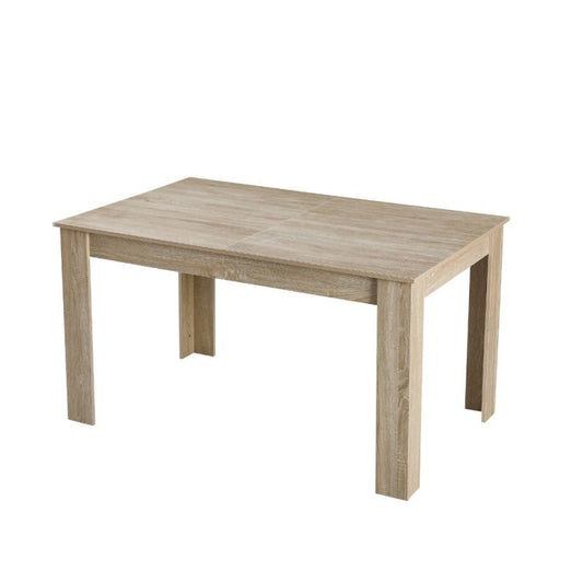 Tavolo da Pranzo Estensibile Allungabile 140x90x78 cm Rovere