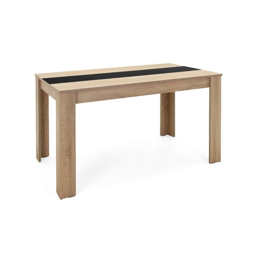 Tavolo Rettangolare 140x80 Rovere Cucina Sala da Pranzo Moderno Salotto Design