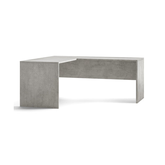 Tavolo Scrivania ad Angolo 180x170 Grigio Angolare Direzionale Ufficio Computer