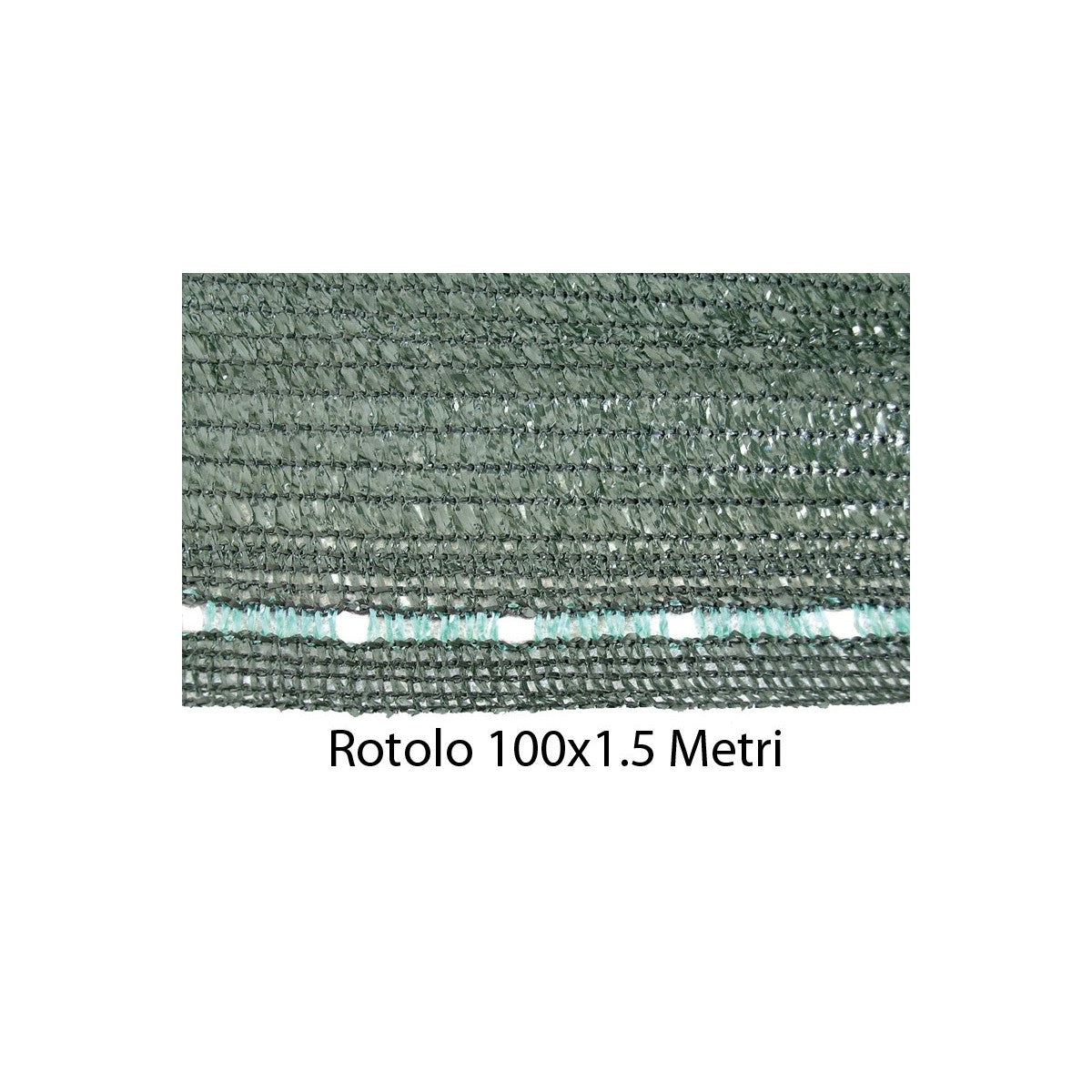 Teli 1.5x100 Ombreggiante Metri verde Copertura Privacy Oscurante Recinzione