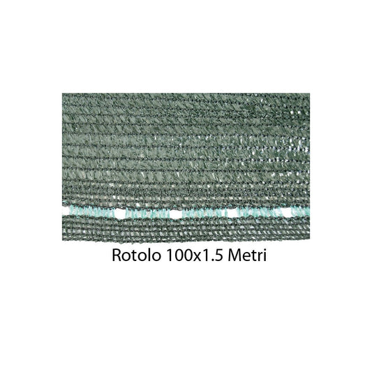 Teli 1.5x100 Ombreggiante Metri verde Copertura Privacy Oscurante Recinzione