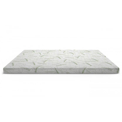 Topper in Bambu per Letto Singolo materasso a una piazza 80x190 Morbido