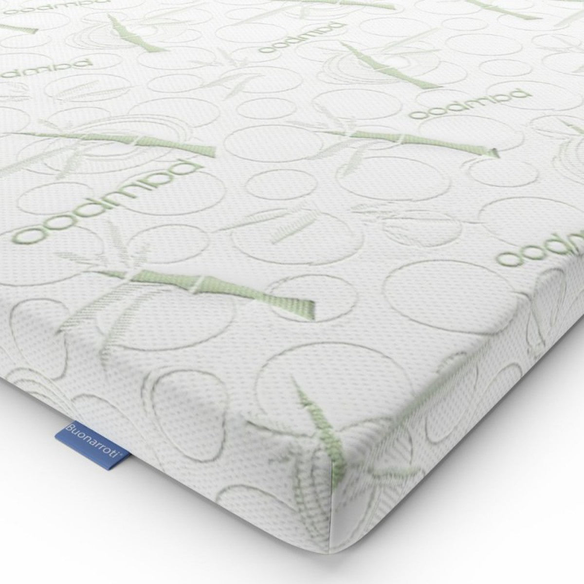 Topper in Bambu per Letto Singolo materasso a una piazza 80x190 Morbido