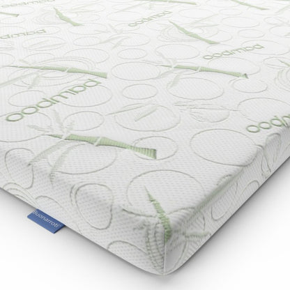 Topper in Bambu per Letto Singolo materasso a una piazza 80x190 Morbido