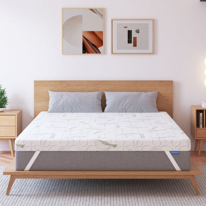Topper in Bambu per Letto Singolo materasso a una piazza 80x190 Morbido