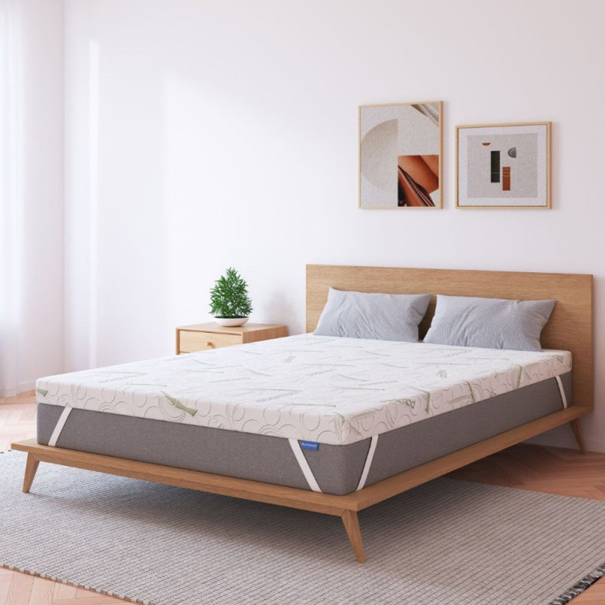Topper per Materasso a una piazza e mezza Gel memory 120x190