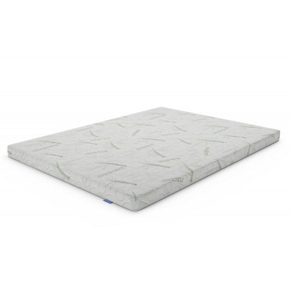 Topper in Bambu per Letto Singolo materasso a una piazza 80x190 Morbido