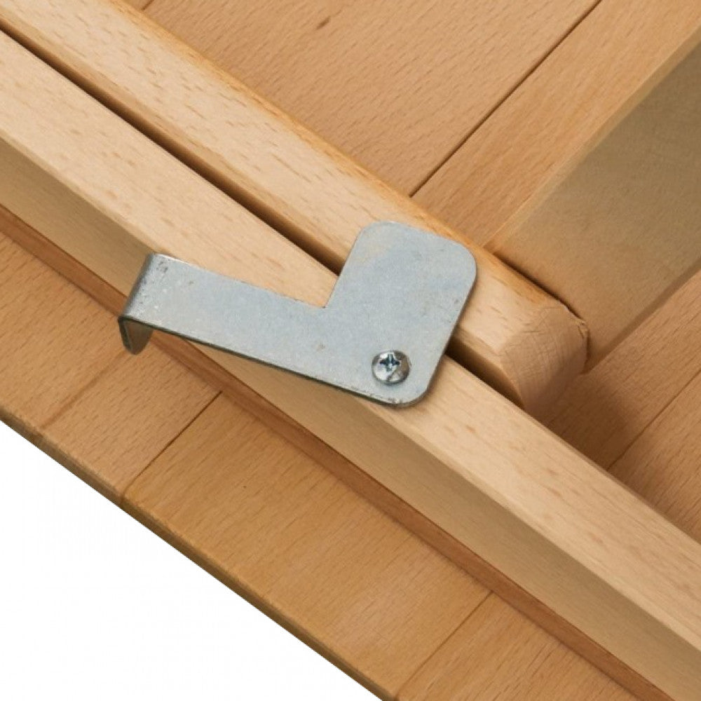 Tavolo Doppio 70x140 cm in Legno di Faggio Naturale