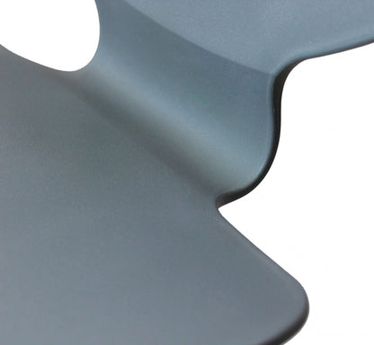 Set 2 Sgabelli Girevoli Grigio Regolabili con Schienale da Cucina